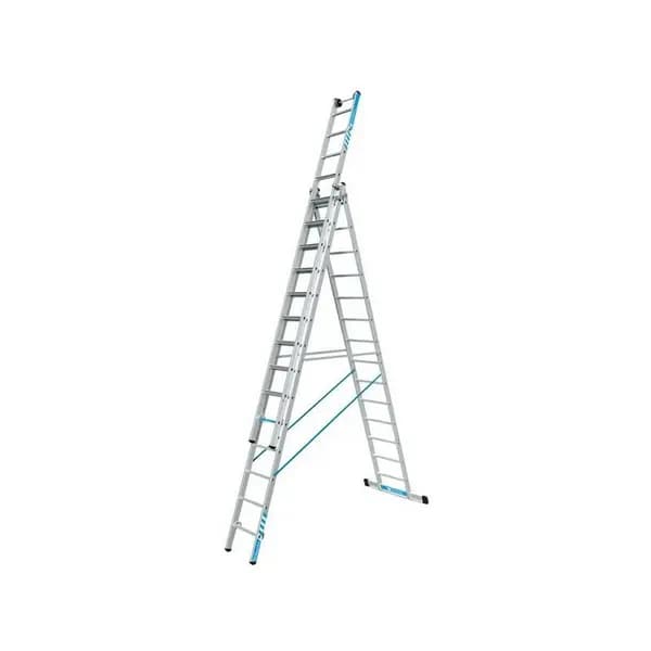 ZARGES Zarges - 41581 Skymaster Plus x Combination Ladder 3-Part 3 x 14 Rungs ZAR41581 41581