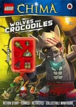 Lego Legends of Chima Wolves and Crocodiles Activity Book with Minifigure Paperback