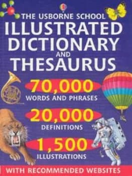 The Usborne School Illustrated Dictionary and Thesaurus by Jane Bingham and Fiona Chandler and Sean Wilkinson and Mark Mason Studio Paperback