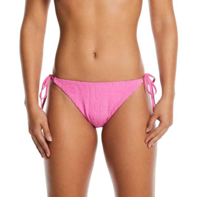 Nike Tie Str Bkni Performance Bikini Tops 10 (S) Pink 35314006350
