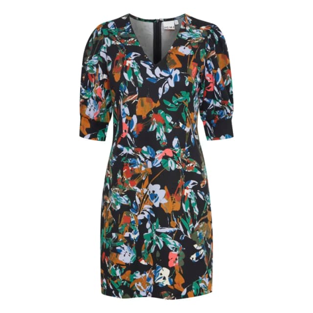Ichi Womens printed dress Ichi Kate 8 Multicolore Female XS