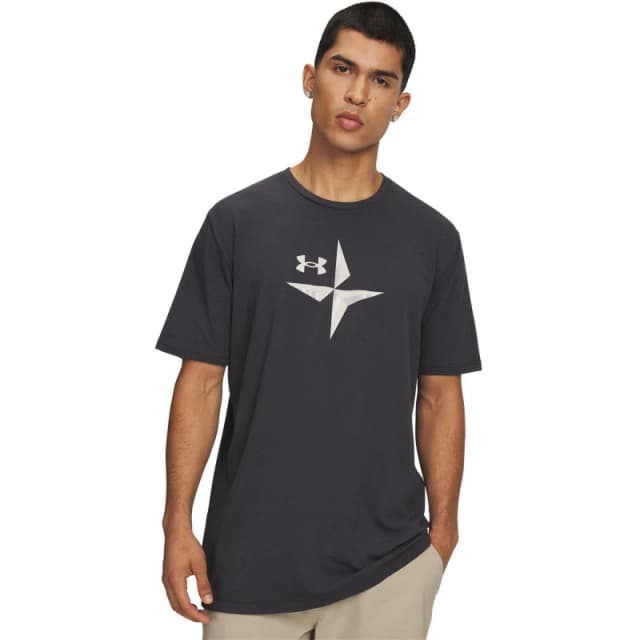 Under Armour UA EXPLOR Graphic SS Sn63 Grey/White male S