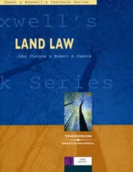 Land Law by John Stevens and Robert a Pearce and Nicola Jackson Paperback