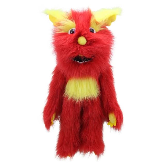 The Puppet Company Red Monster Hand Puppe Multi unisex
