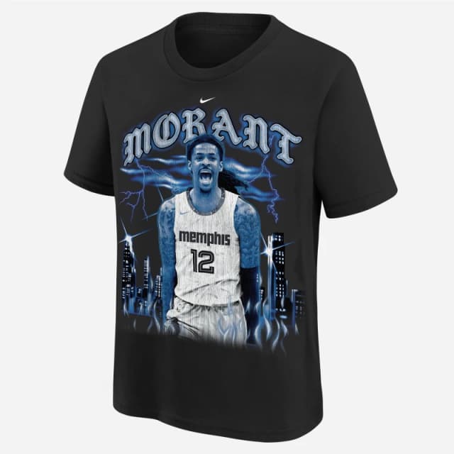 Nike NBA City Edition Player T-Shirt Juniors MemphisGrizzlie unisex 8 Yr (S)
