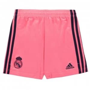 adidas Real Madrid Away Shorts 2020 2021 Junior - Pink