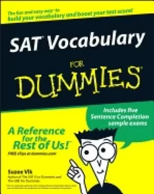 sat vocabulary for dummies