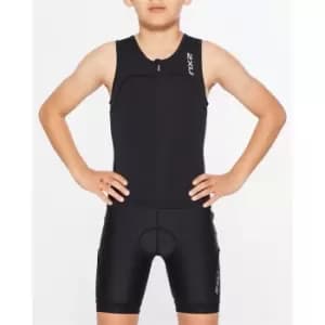 2XU Active Youth Tri Singlet - Black