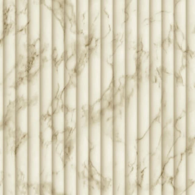 Fine Decor Fine Decor Fd43975 Bianco Fluted Marble, Natural