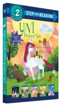 Uni the Unicorn Step into Reading Boxed Set : Uni Brings Spring; Uni's First Sleepover; Uni Goes to School; Uni Bakes a Cake; Uni and the Perfect Pres