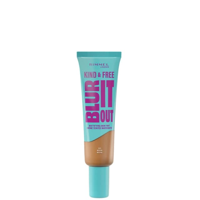 Rimmel London Kind & Free BLUR IT OUT Mattifying Skin Tint 30ml (Various Shades) - 503 Mocha Mocha