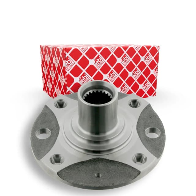FEBI BILSTEIN 28301 Wheel Hub Front Axle, without wheel bearing Wheel Hub (653)