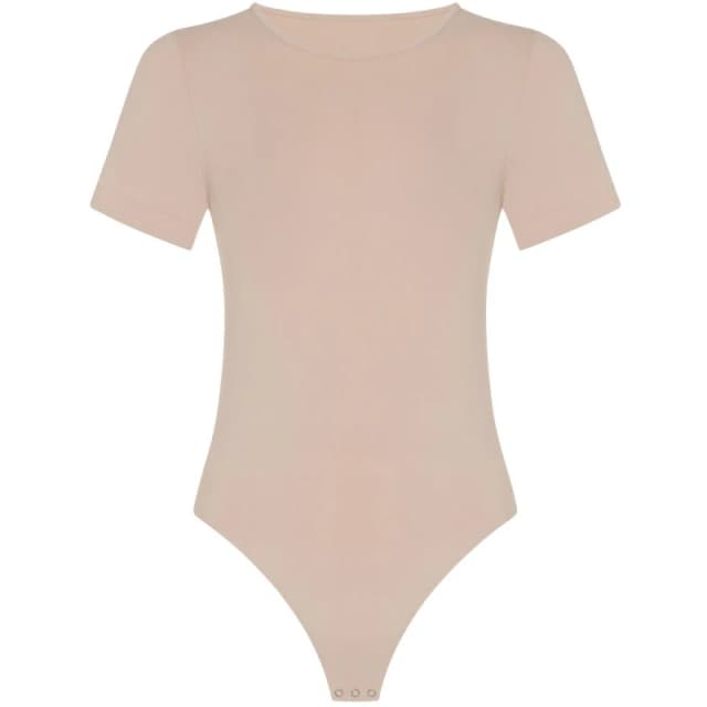Wolford 40 GG Seamless Slimming Bodysuit Clay female 8 (XS)