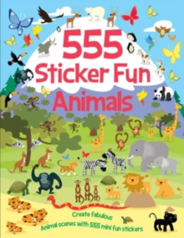 555 Sticker Fun - Animals Activity Book Paperback / softback