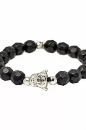 Icon Brand Jewellery Alternate Ending Bracelet JEWEL B594-BR-BLK