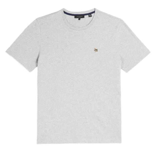 Ted Baker Oxford T-Shirt - Grey Grey XS