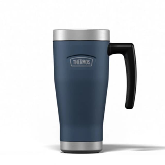 Thermos Icon Series Stainless Steel Travel Mug 470Ml - Navy, Blue 5.0509E+12