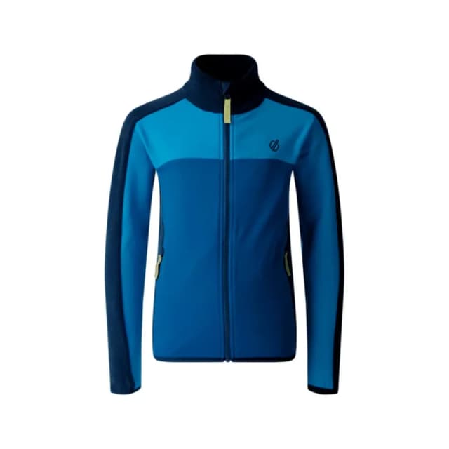 Kids' stretchy mid-layer tracksuit jacket Dare 2B Emergent IV Bleu Unisex 11/12 ans