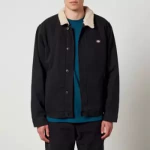 Dickies Mens Duck Canvas Deck Jacket - Stone Washed Black - L