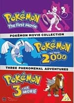 Pokemon Movie Collection DVD (Pokemon The First Movie, Pokemon The Movie 2000, Pokemon 3 The Movie)