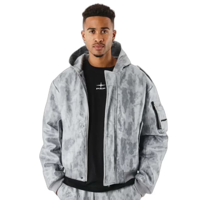 Project X Paris Hooded jacket Project X Paris Erosion Gris Male S