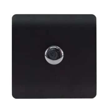 TrendiSwitch LED Dimmer Switch - Matt Black