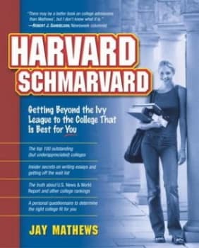 Harvard Schmarvard by Jay Mathews Paperback