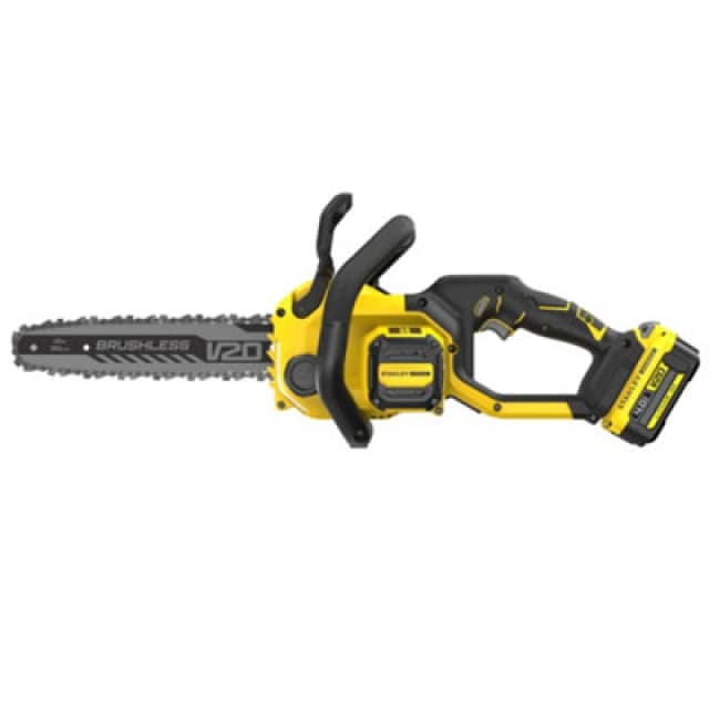 Stanley Fatmax V20 SFMCCS730 18v Cordless Brushless Chainsaw 300mm SFMCCS730M1 Batteries: 1 x 4ah Li-ion