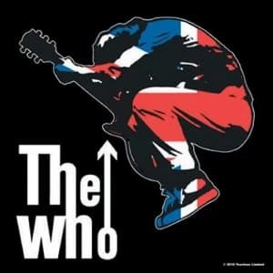 The Who - Townshend Leap Single Cork Coaster
