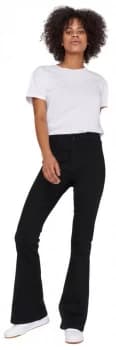 Noisy May Sallie High Waist Flare Jeans Jeans black