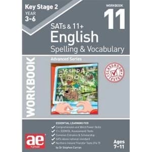 KS2 Spelling & Vocabulary Workbook 11 Advanced Level Paperback / softback 2018