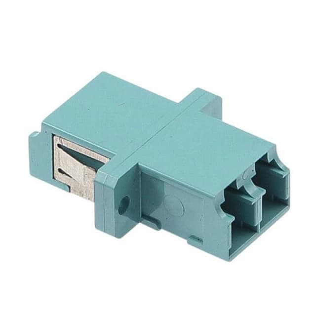 Cablenet Cablenet OM3 LC Duplex Adaptor Aqua XXFALC3