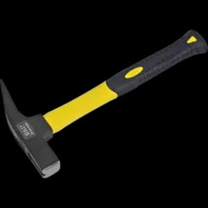 Sealey Premier Fibreglass Handle Roofers Hammer 600g