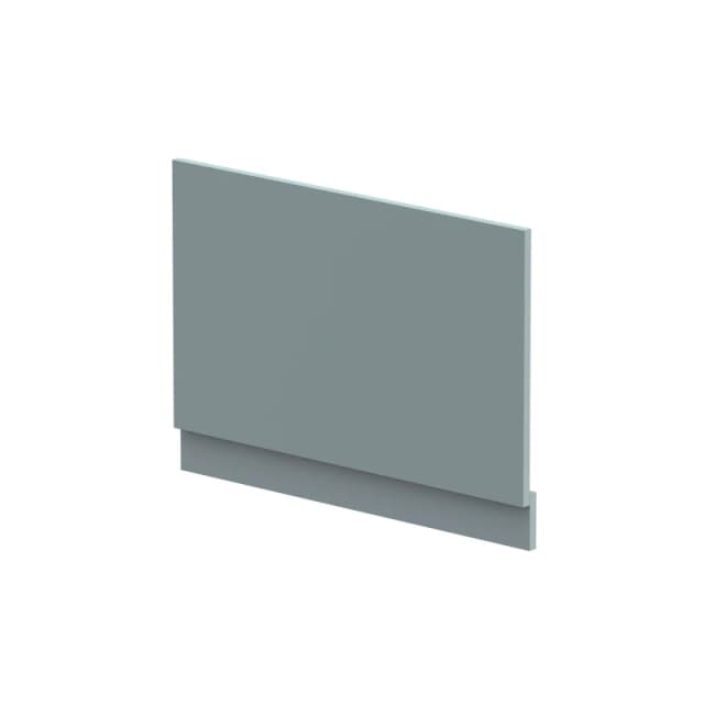 Balterley Edge/Power Straight End Bath Panel & Plinth, 800mm - Matt Coastal Grey Grey unisex