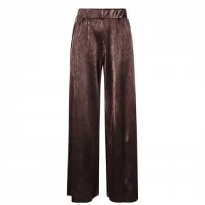 Vero Moda Bella Plisse Trousers - Black