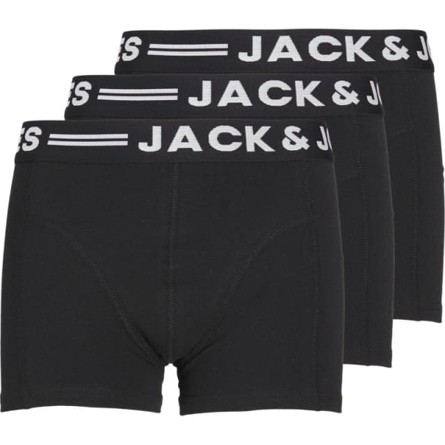 Jack and Jones Sense Trunk 3 Pack Infants - Black 3 - 4 Years