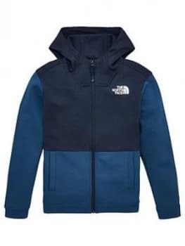 The North Face Boys Slacker Full Zip Hoodie - Blue