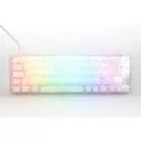 Ducky One 3 Aura SF 65% Mechanical Gaming Keyboard White Frame Cherry Red Switch UK Layout