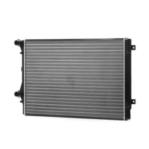 RIDEX Engine radiator Aluminium 470R0623 Radiator, engine cooling,Radiator VW,AUDI,SKODA,Golf V Schragheck (1K1),TOURAN (1T1, 1T2)
