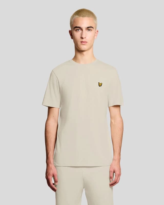 Lyle & Scott Mens Sports T-Shirt in Beige