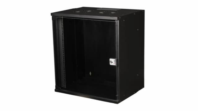 Equip Eco Mount 19' Cabinet. 12U. 540X400MM. RAL9005 Black