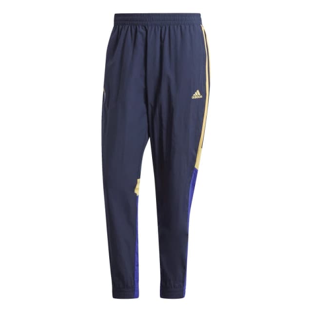 adidas Real Madrid Woven Tracksuit Bottoms - Purple Purple L