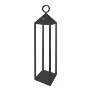 Portable garden lamp Astun Graphite 1 bulb 67cm