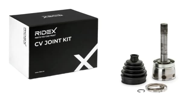 RIDEX 5J0022 CV Joint Front Axle Joint Kit,drive shaft (5)