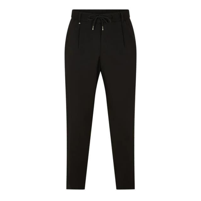 Boss Mens Straight Leg Trousers Black male 36