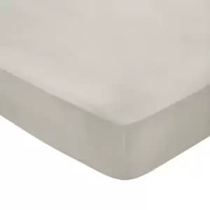 Bedeck of Belfast Fine Linens 300 Thread Count Egyptian Cotton Kingsize Fitted Sheet, Linen
