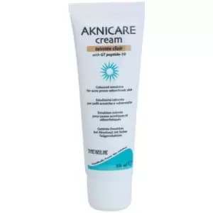 Synchroline Aknicare Coloured Emulsion for Acne Prone Seborrhoeic Skin Shade Clair 50ml