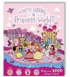 Whos Hiding in Princess World Book