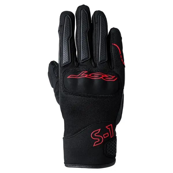 RST S1 Mesh Gloves Black Grey Red Size 12