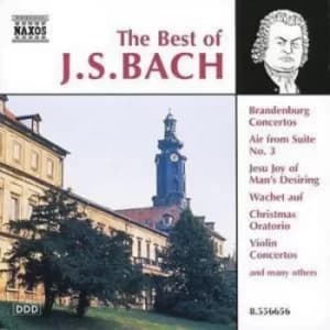 The Best of JSbach by Johann Sebastian Bach CD Album